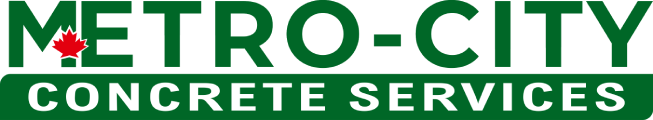 Metro-City Concrete Services logo for local concrete work in Edmonton