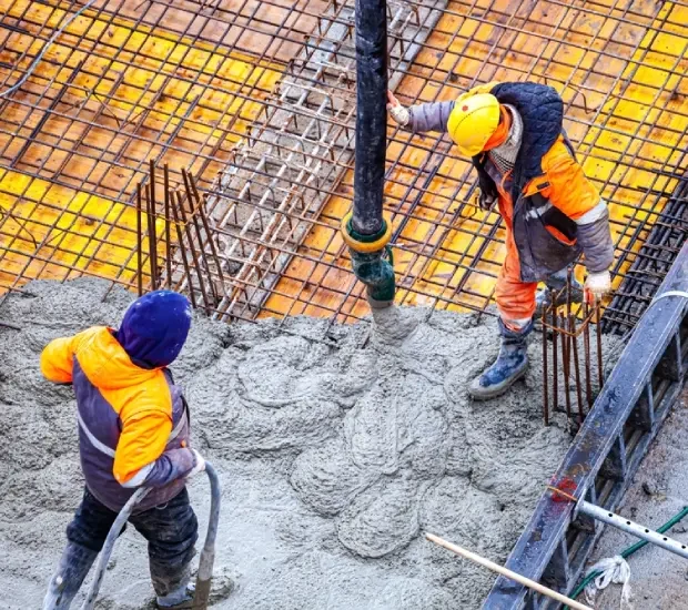 Concrete project planning with clear communication by call, text, or email